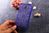 Чехол с узором для Lenovo A319 "фиолетовый"