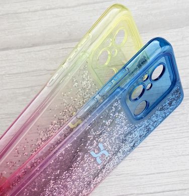 Чехол Fluid Painted для Xiaomi Redmi 12C - Blue
