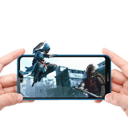 3D Full Cover захисне скло для Huawei P20 Lite - Black