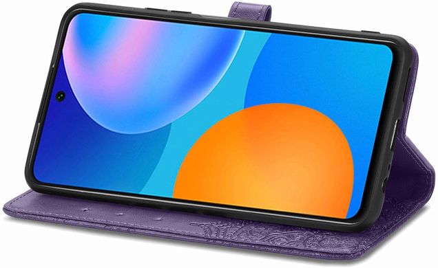 Чехол-книжка JR Art Series для Huawei P Smart 2021 - Purple