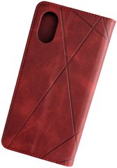 Чехол-книжка BOSO для Samsung Galaxy A03 Core - Dark Red