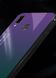 TPU+Glass чехол Gradient HELLO для Xiaomi Redmi Note 7 - Purple (26954). Фото 7 из 7