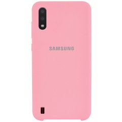 Захисний чохол Premium TPU Matte для Samsung Galaxy A01 - Pink