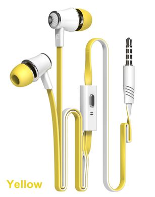 Навушники з мікрофоном Langsdom JM21 - Yellow