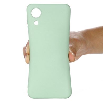 Силиконовый TPU чехол Premium Matte для Samsung Galaxy A03 Core - Green