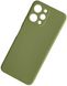 Силиконовый TPU чехол для Xiaomi Redmi 12 - Green (104185). Фото 2 из 12