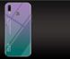 TPU+Glass чехол Gradient HELLO для Xiaomi Redmi Note 7 - Purple (26954). Фото 1 из 7