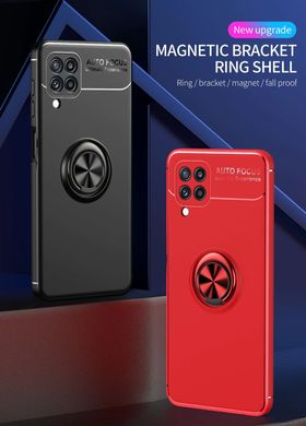 Защитный чехол Hybrid Magnet Ring для Samsung Galaxy M32 - Red