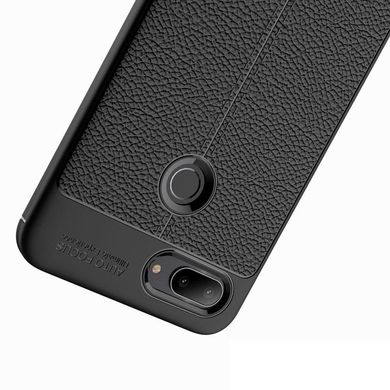 Чехол Hybrid Leather для Xiaomi Mi 8 Lite - Black