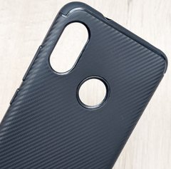 TPU чехол Carbon Lite для Xiaomi Mi A2 Lite / Redmi 6 Pro - Dark Blue