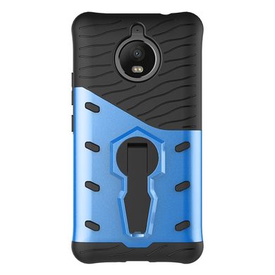 Защитный чехол Hybrid для Motorola Moto E4 Plus "синий"