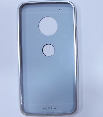 Металлический чехол для Motorola Moto G5 Plus "черный зеркальный"