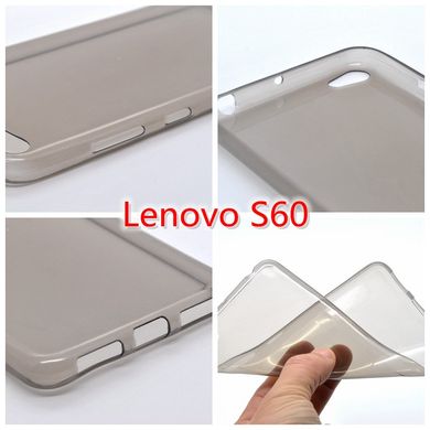 Ультратонкий силіконовий чохол для Lenovo S60 "сірий"