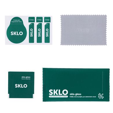 Защитное стекло SKLO 5D (full glue) для Samsung Galaxy A13 4G