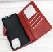 Чехол-книжка Getman Gallant для Xiaomi Redmi 12 - Dark Red (31874). Фото 10 из 19