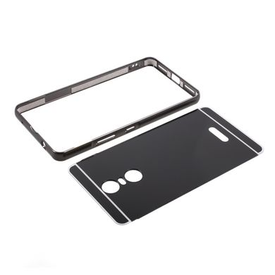 Металлический чехол для Lenovo K6 Note "черный зеркальный"