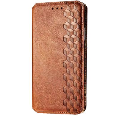Чехол-книжка Getman Cubic Wallet для для Xiaomi Redmi Note 12 - Brown