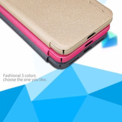 Кожаный чехол (книжка) Nillkin Sparkle Series для Xiaomi Redmi Note 7