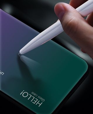 Чехол TPU+Glass для Nokia 3.1 Plus - Purple
