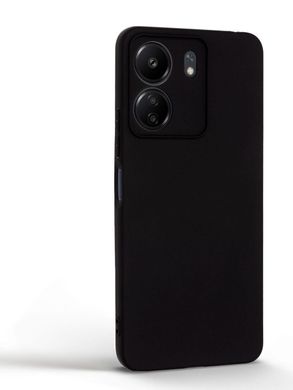 Силиконовый TPU чехол для Xiaomi Redmi 13C - Black