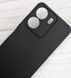 Силиконовый TPU чехол для Xiaomi Redmi 13C - Black (7365). Фото 5 из 11