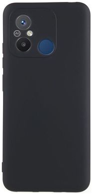 Силиконовый TPU чехол для Xiaomi Redmi 12C - Black Full Camera