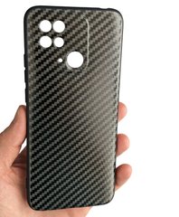 Захисний чохол Hybrid Carbon для Xiaomi Redmi 10С - Dark Black