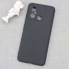 Силіконовий TPU чохол для Xiaomi Redmi 12C - Black Full Camera
