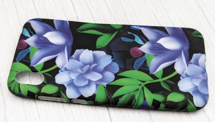 Чехол с рисунком для Huawei Honor 8S / Y5 2019 - Темные цветы