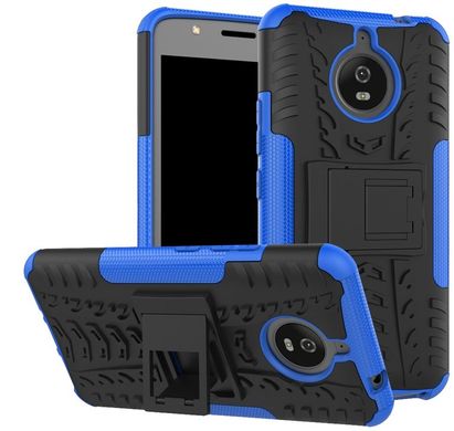 Противоударный чехол для Motorola Moto E4 Plus "фиолетовый"