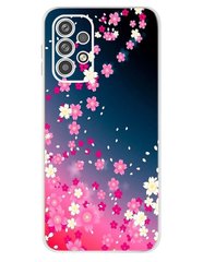 Силиконовый (TPU) чехол с рисунком для Samsung Galaxy A23 - Мелкие цветки