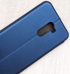 Чохол (книжка) BOSO для Xiaomi Pocophone F1 - Navy Blue