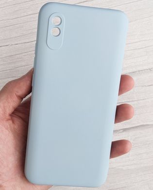 Чохол Silicone Cover Full Protective для Xiaomi Redmi 9A - Light Blue