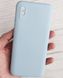 Чехол Silicone Cover Full Protective для Xiaomi Redmi 9A - Light Blue (99977). Фото 2 из 10