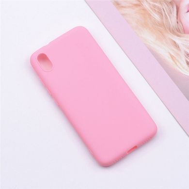 Силиконовый (Soft-Touch) чехол для Xiaomi Redmi 7A - Light Pink