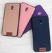 Чехол с тканевой поверхностью TPU+Textile для Xiaomi Redmi 8A - Purple (47802). Фото 4 из 10