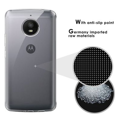 Ультратонкий силиконовый чехол для Motorola Moto E4 Plus