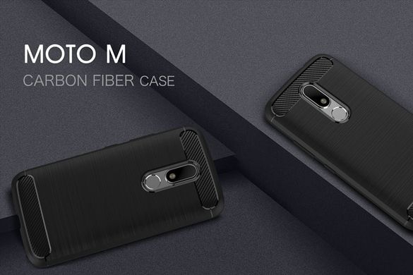 Защитный чехол Hybrid Carbon для Motorola Moto M