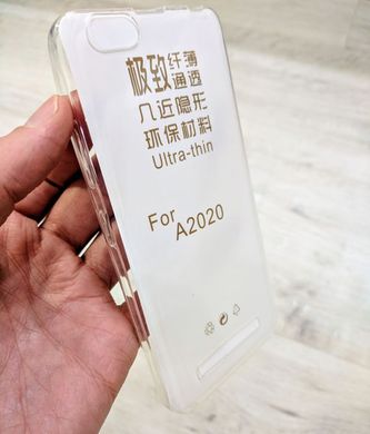Ультратонкий силиконовый бампер для Lenovo Vibe C (A2020)