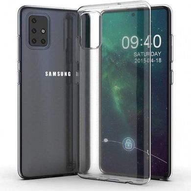 Ультратонкий силиконовый чехол для Samsung Galaxy A51