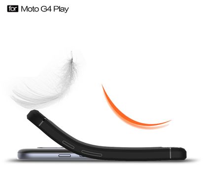 Захисний чохол Hybrid Carbon для Motorola Moto G4 Play