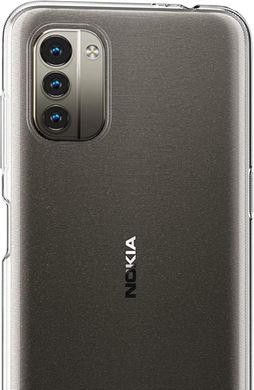 Прозрачный силиконовый чехол для Nokia G11/G21 - Clear Full Camera