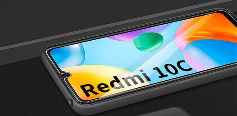 Силиконовый TPU чехол для Xiaomi Redmi 10C - Black