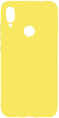 Силиконовый чехол для Xiaomi Redmi Note 7 / Note 7 Pro - Yellow