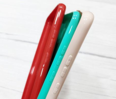Силиконовый чехол Candy Glossy для Realme C11 - Crimson