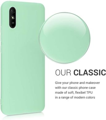 Чохол Silicone Cover Full Protective для Xiaomi Redmi 9A - Green