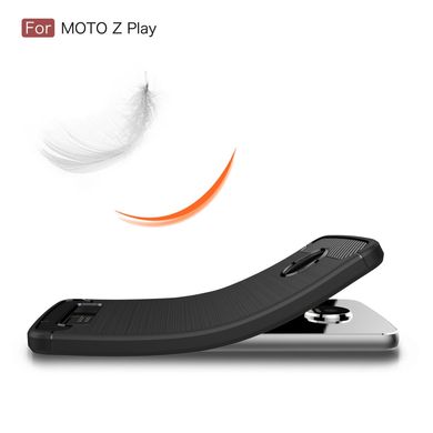 Защитный чехол Hybrid Carbon для Motorola Moto Z Play