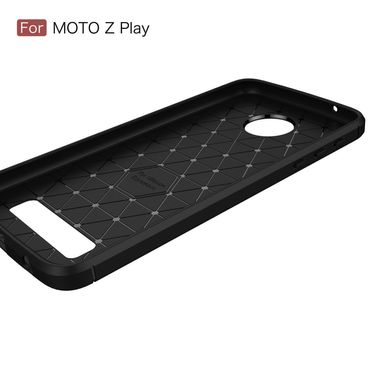 Защитный чехол Hybrid Carbon для Motorola Moto Z Play