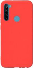 Силіконовий чохол (Soft Touch) для Xiaomi Redmi Note 8T - Red
