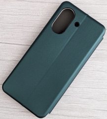 Чехол (книжка) BOSO для Xiaomi Redmi 13C - Navy Green